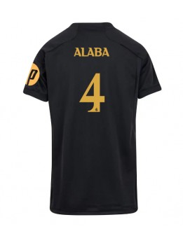 Real Madrid David Alaba #4 Ausweichtrikot für Frauen 2023-24 Kurzarm